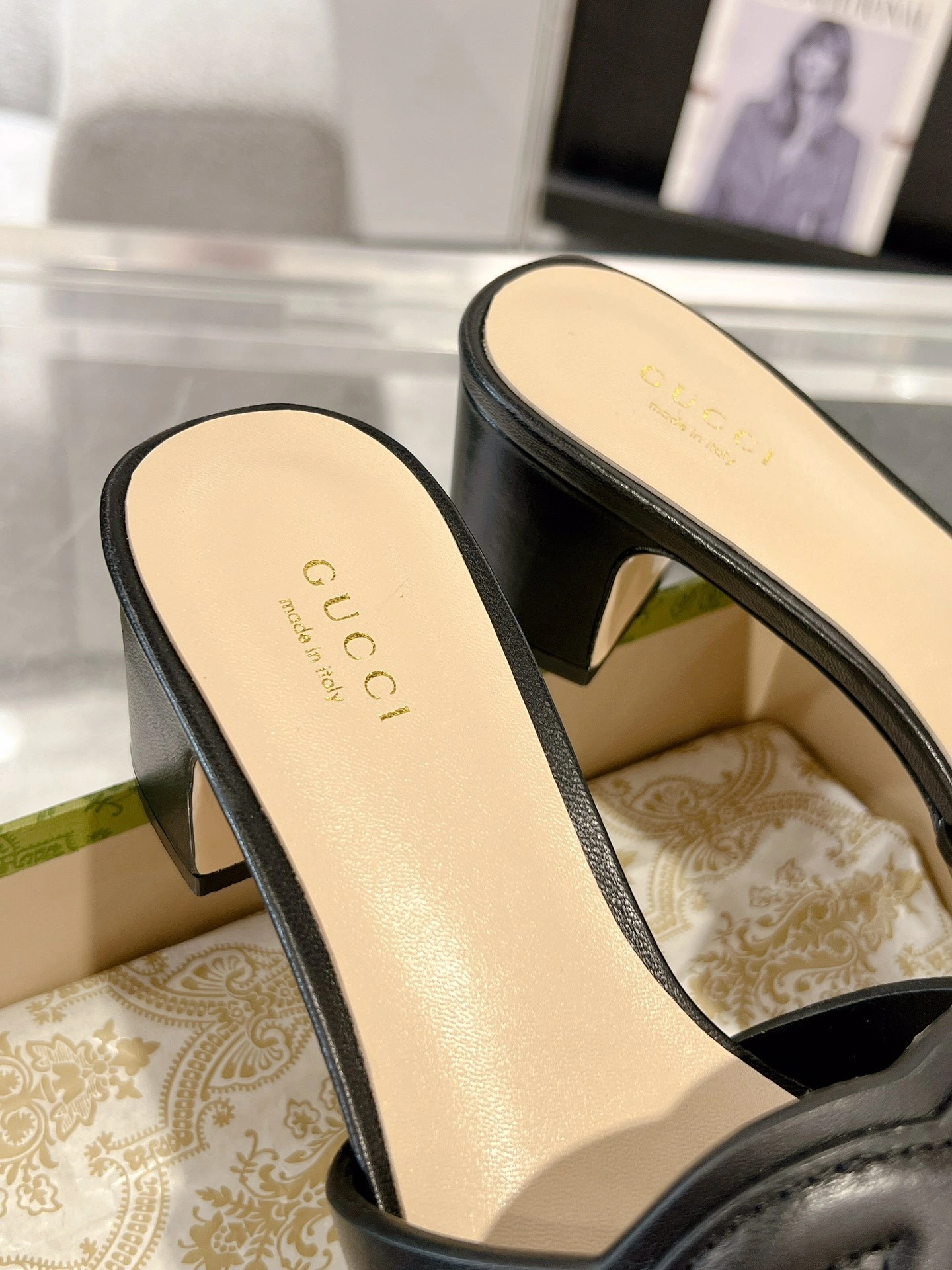 COCO-- 6u33i 782413 AAAZG 1000 sheepskin Heel height：5.5CM item:E-X032D0227
